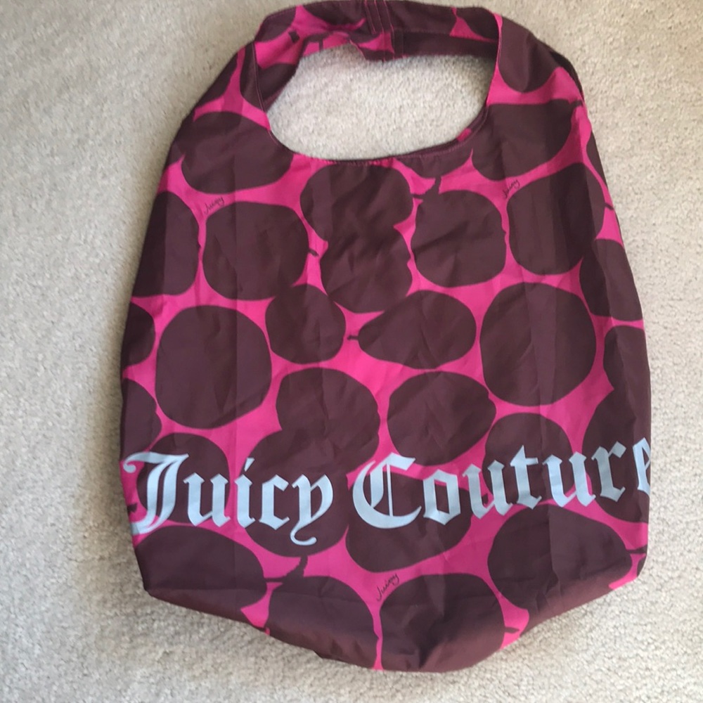 Juicy COUTURE nylon tote bag - pink/brown